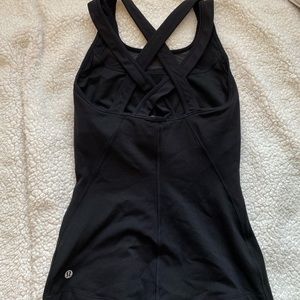 Lululemon Black Tank Top